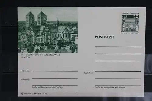 [Ansichtskarte] Münster,  Bildpostkarte der Bundespost 1969. 