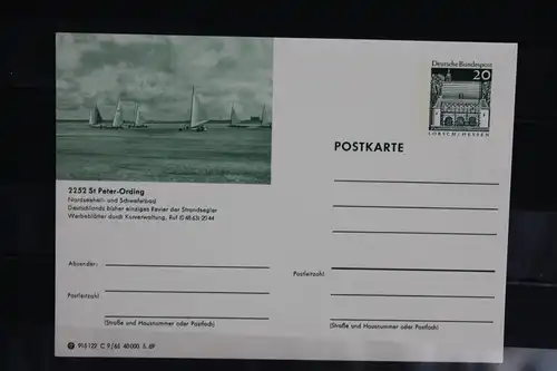 [Ansichtskarte] St. Peter-Ording,  Bildpostkarte der Bundespost 1969. 