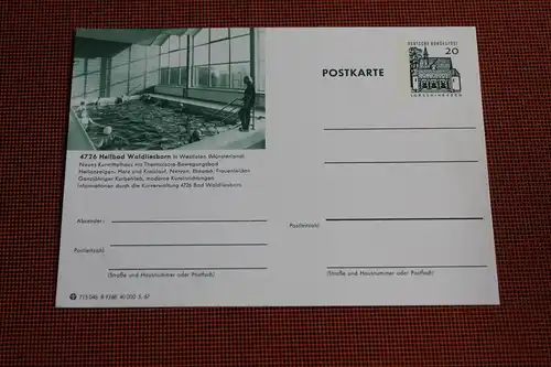 [Ansichtskarte] Waldliesborn,  Bildpostkarte der Bundespost 1967. 