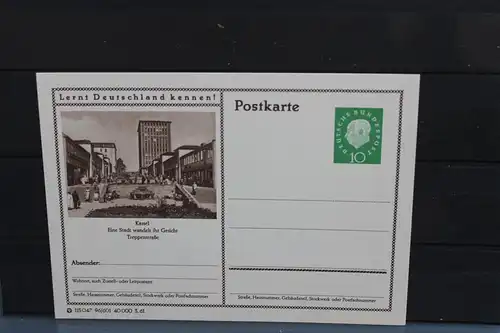 [Ansichtskarte] Kassel,  Bildpostkarte der Bundespost 1961. 