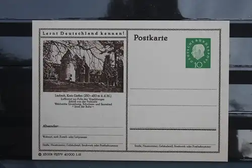 [Ansichtskarte] Laubach,  Bildpostkarte der Bundespost 1961. 