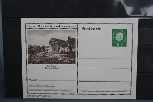 [Ansichtskarte] Bad Aachen,  Bildpostkarte der Bundespost 1961. 