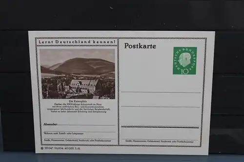 [Ansichtskarte] Goslar,  Bildpostkarte der Bundespost 1961. 