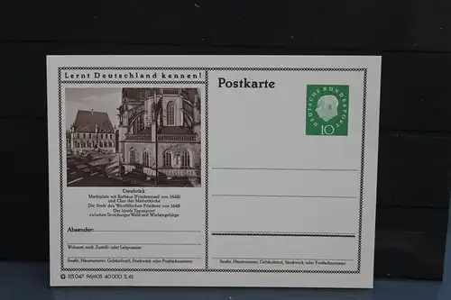 [Ansichtskarte] Osnabrück,  Bildpostkarte der Bundespost 1961. 