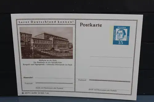 [Ansichtskarte] Mülheim,  Bildpostkarte der Bundespost 1964. 