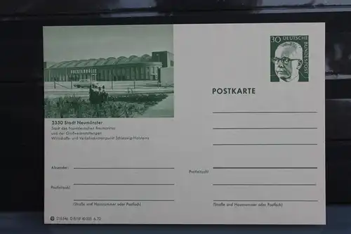 [Ansichtskarte] Neumünster,  Bildpostkarte der Bundespost 1972. 