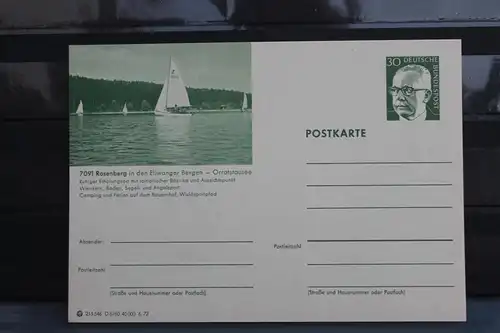 [Ansichtskarte] Rosenberg,  Bildpostkarte der Bundespost 1972. 