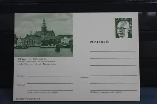 [Ansichtskarte] Leer,  Bildpostkarte der Bundespost 1972. 