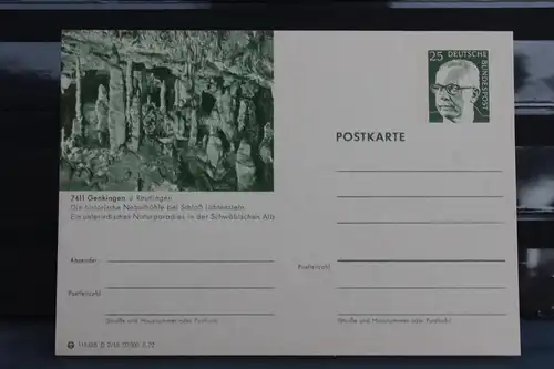 [Ansichtskarte] Genkingen, Bildpostkarte der Bundespost 1972. 