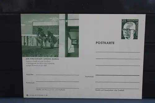 [Ansichtskarte] Groß-Gerau,  Bildpostkarte der Bundespost 1972. 