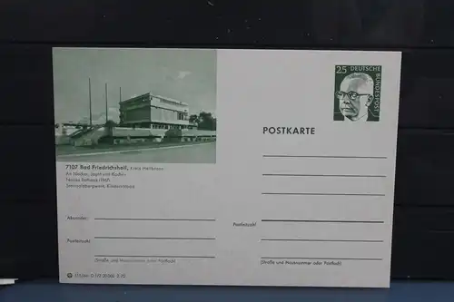 [Ansichtskarte] Bad Friedrichshall,  Bildpostkarte der Bundespost 1972. 