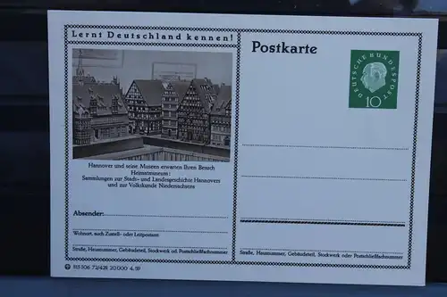 [Ansichtskarte] Hannover,  Bildpostkarte der Bundespost 1959. 
