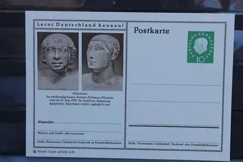 [Ansichtskarte] Hildesheim,  Bildpostkarte der Bundespost 1959. 