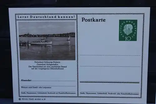 [Ansichtskarte] Heiligenhafen,  Bildpostkarte der Bundespost 1959. 