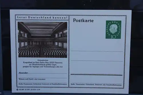 [Ansichtskarte] Gelsenkirchen,  Bildpostkarte der Bundespost 1959. 