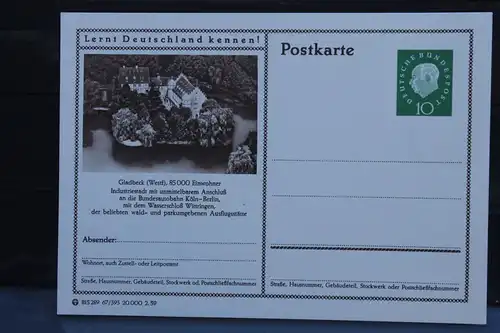 [Ansichtskarte] Gladbeck,  Bildpostkarte der Bundespost 1959. 