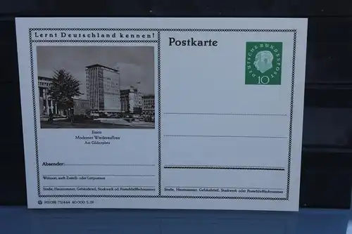 [Ansichtskarte] Essen,  Bildpostkarte der Bundespost 1959. 