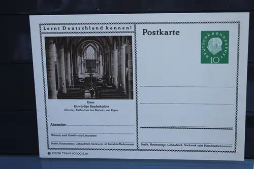 [Ansichtskarte] Essen,  Bildpostkarte der Bundespost 1959. 