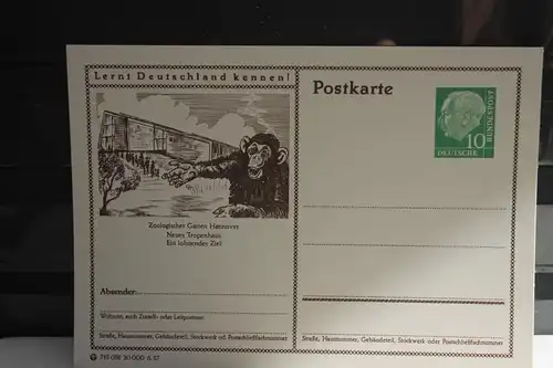 [Ansichtskarte] Hannover,  Bildpostkarte der Bundespost 1957. 