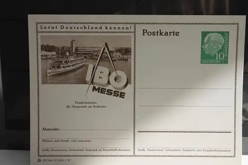 [Ansichtskarte] Friedrichshafen,  Bildpostkarte der Bundespost 1957. 