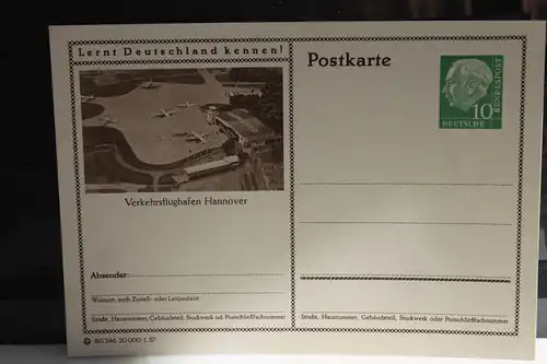 [Ansichtskarte] Hannover,  Bildpostkarte der Bundespost 1957. 