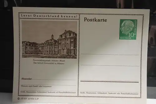 [Ansichtskarte] Münster,  Bildpostkarte der Bundespost 1957. 