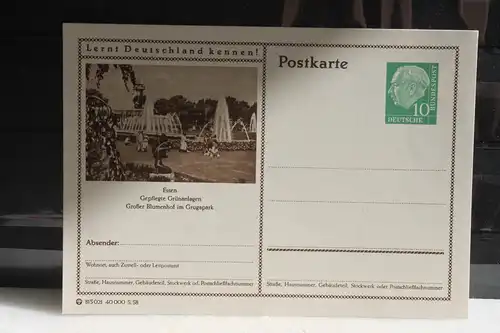 [Ansichtskarte] Essen, Bildpostkarte der Bundespost 1958. 