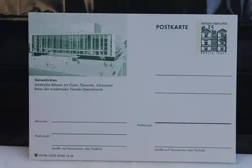 [Ansichtskarte] Gelsenkirchen, Bildpostkarte der Bundespost 1964. 