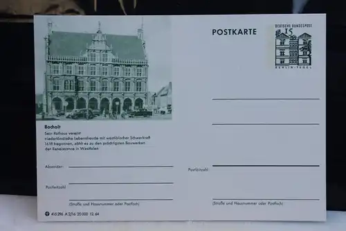 [Ansichtskarte] Bocholt, Bildpostkarte der Bundespost 1964. 