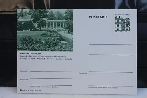 [Ansichtskarte] Oeynhausen, Bildpostkarte der Bundespost 1964. 