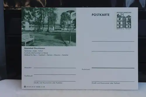 [Ansichtskarte] Oeynhausen, Bildpostkarte der Bundespost 1964. 