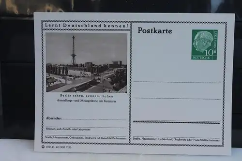 [Ansichtskarte] Berlin, Bildpostkarte der Bundespost 1956. 