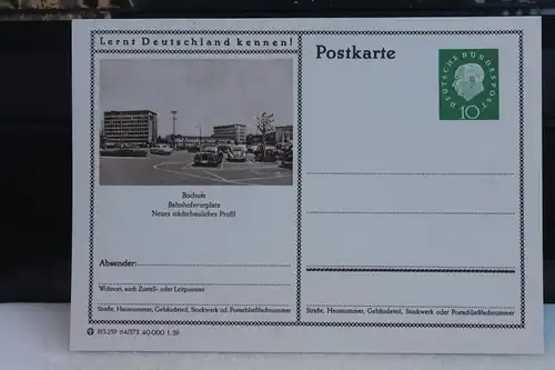 [Ansichtskarte] Bochum, Bildpostkarte der Bundespost 1959. 