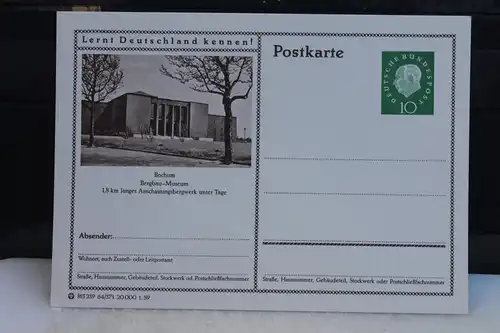 [Ansichtskarte] Bochum, Bildpostkarte der Bundespost 1959. 