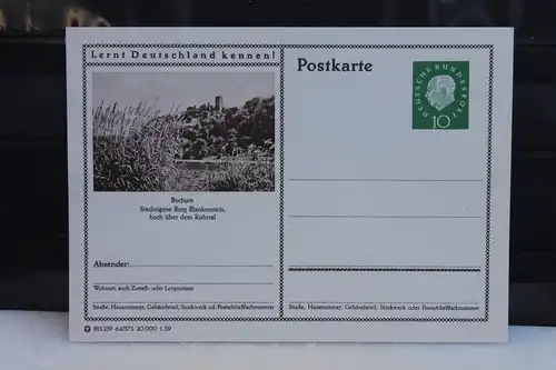 [Ansichtskarte] Bochum, Bildpostkarte der Bundespost 1959. 