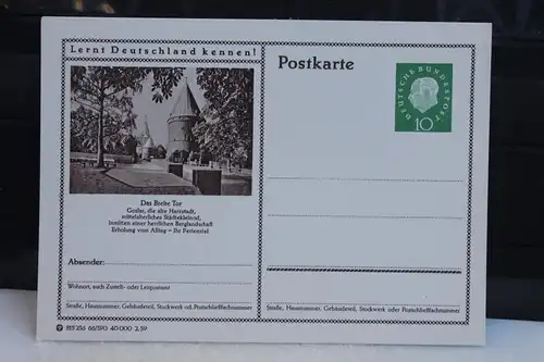 [Ansichtskarte] Goslar, Bildpostkarte der Bundespost 1959. 