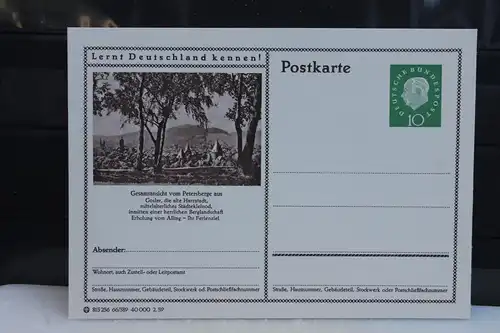 [Ansichtskarte] Goslar, Bildpostkarte der Bundespost 1959. 