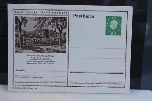 [Ansichtskarte] Goslar, Bildpostkarte der Bundespost 1959. 
