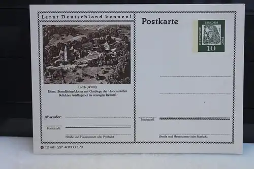 [Ansichtskarte] Lorch, Bildpostkarte der Bundespost 1962. 