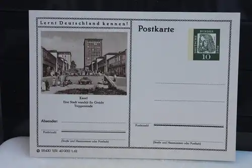 [Ansichtskarte] Kassel,  Bildpostkarte der Bundespost 1962. 