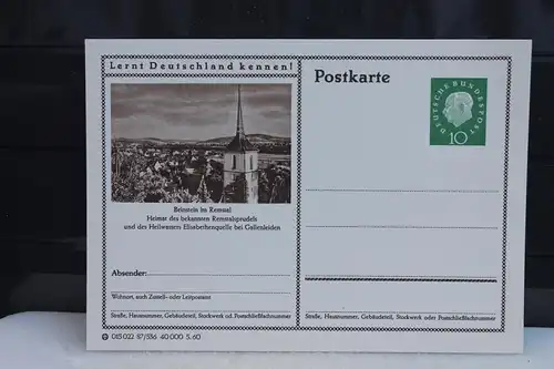 [Ansichtskarte] Beinstein,  Bildpostkarte der Bundespost 1960. 