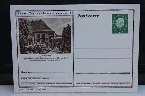 [Ansichtskarte] Gelsenkirchen,  Bildpostkarte der Bundespost 1960. 