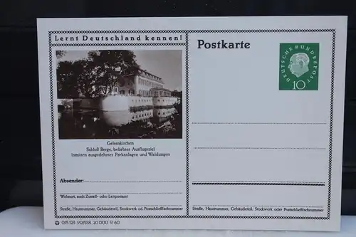 [Ansichtskarte] Gelsenkirchen,  Bildpostkarte der Bundespost 1960. 