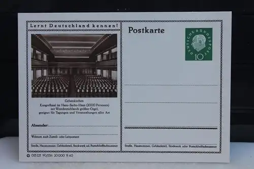 [Ansichtskarte] Gelsenkirchen,  Bildpostkarte der Bundespost 1960. 