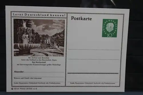 [Ansichtskarte] Bad Reichenhall, Bildpostkarte der Bundespost 1961. 