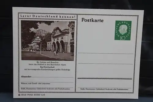 [Ansichtskarte] Bad Reichenhall, Bildpostkarte der Bundespost 1961. 