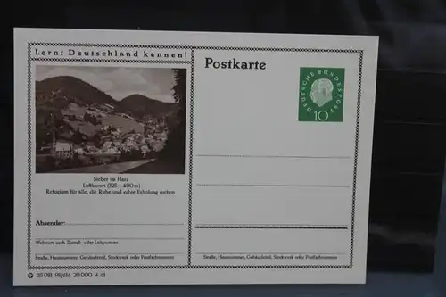 [Ansichtskarte] Sieber, Bildpostkarte der Bundespost 1961. 