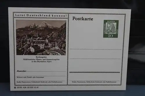 [Ansichtskarte] Berchtesgaden, Bildpostkarte der Bundespost 1961. 