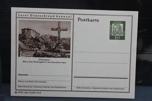 [Ansichtskarte] Kehlsteinhaus, Bildpostkarte der Bundespost 1961. 
