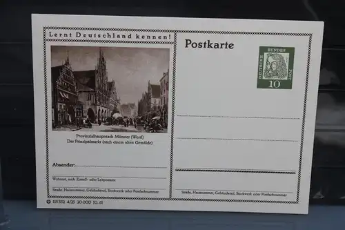 [Ansichtskarte] Münster,  Bildpostkarte der Bundespost 1961. 